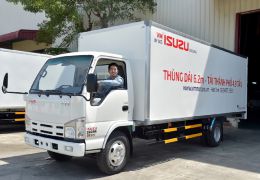 Xe tải thùng dài ISUZU 1T9 Vĩnh Phát - giải pháp tối ưu chở hàng trong đô thị